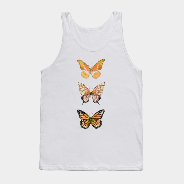 Beautiful Butterflies C Tank Top by Jean Plout Designs